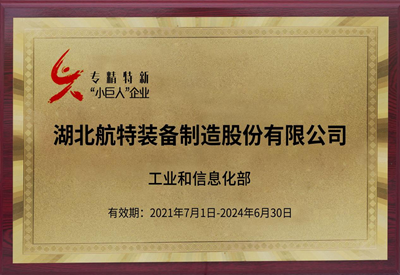 國家級“專精特新”小巨人企業